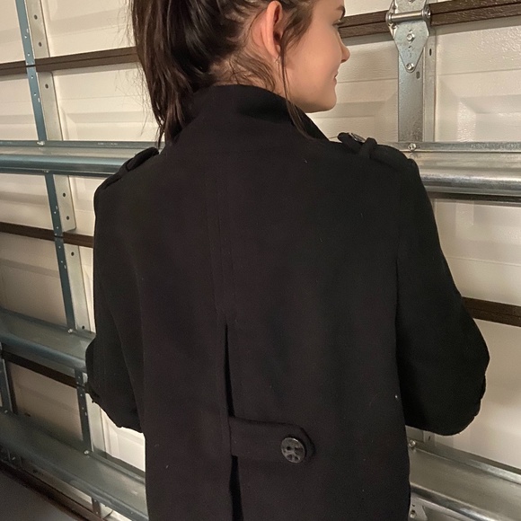 BLAQUE LABEL CROPPED PEACOAT - Picture 2 of 3